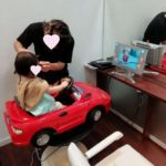 2歳の娘が北千住の美容室ヴィサージュ（VISAGE）でキッズカットにチャレンジしてきた