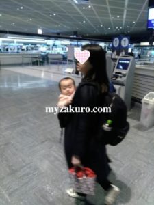 日本出発〜グアム到着まで（飛行機の様子など）