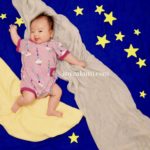 寝相アートに初トライ！（七夕編）