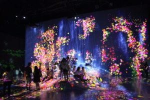 【大行列!?】1歳児を連れてお台場のチームラボ ボーダレスに行ってみた（8月のお盆期間）