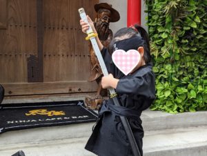 子連れ（5歳）で忍者カフェ浅草に行ってきた