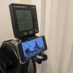 ローイングエルゴメーター（コンセプト2）のスマホ・タブレットスタンドについて